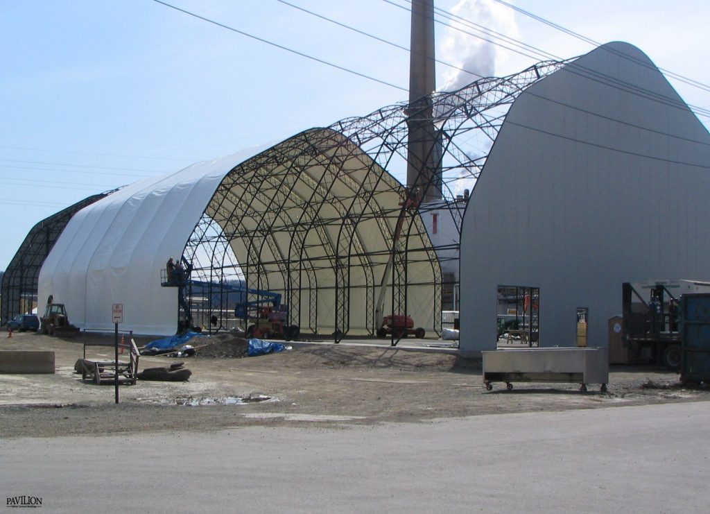 fabric temporary structures